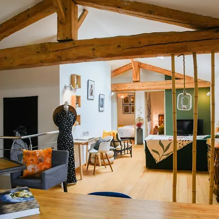 公寓 L'autre Jardin, Centre Historique, Calme, Garage Gratuit *