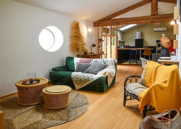 公寓 L'autre Jardin, Centre Historique, Calme, Garage Gratuit *